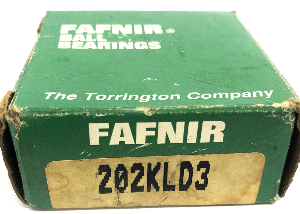 Fafnir Single Row Ball Bearing 202KLD3 NOS