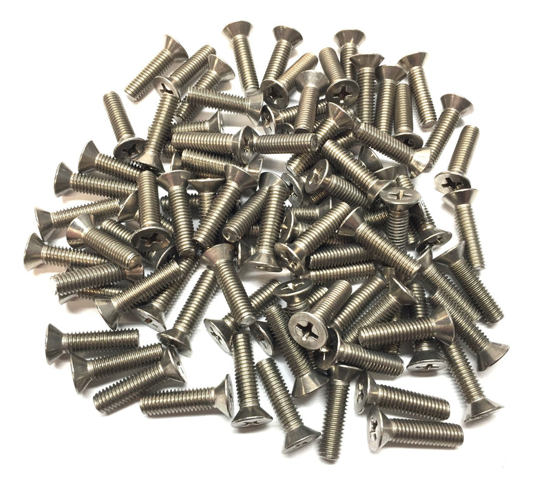 Fastenal 3/4" Stainless Phillips Flat Head Screw 10-32 [Lot of 90] 1131981 NOS