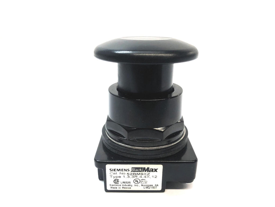 Siemens 1-3/4" 2 Position Push Button Switch 52BM9W1 (52BM9XZ) NOS
