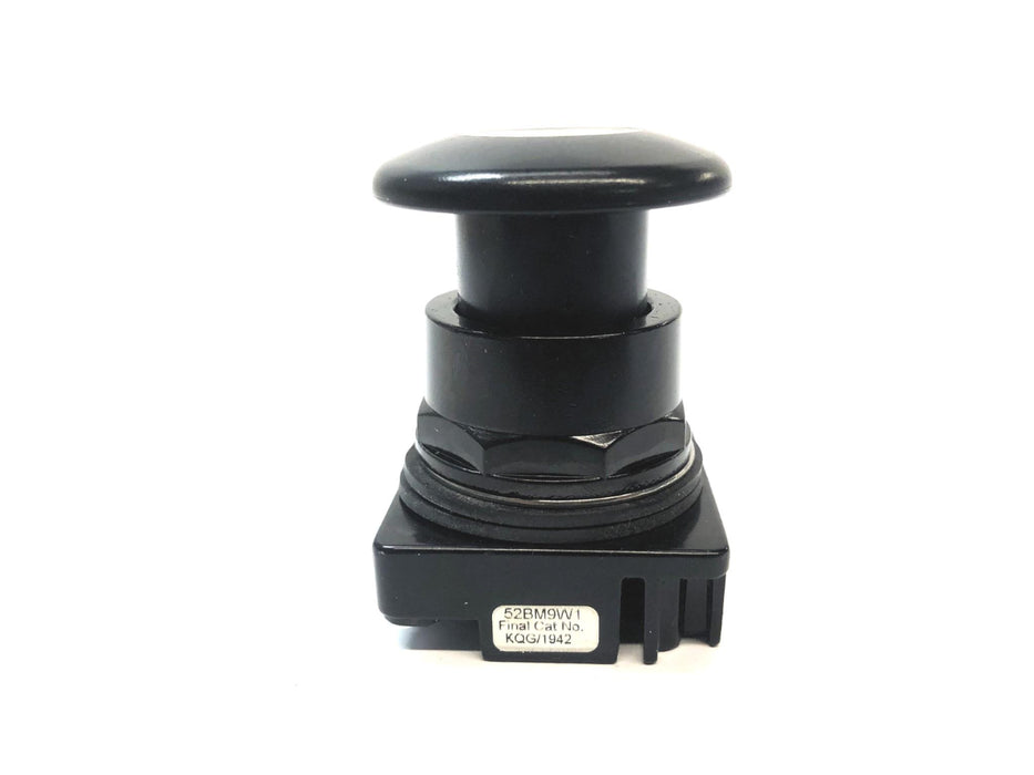 Siemens 1-3/4" 2 Position Push Button Switch 52BM9W1 (52BM9XZ) NOS