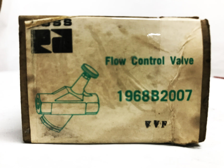 Ross  3/8 inch Series 19 BPT Flow Control Valve 1968B2007 NOS