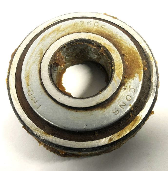 Consolidated Shielded Steel Roller Ball Bearing 87604 NOS