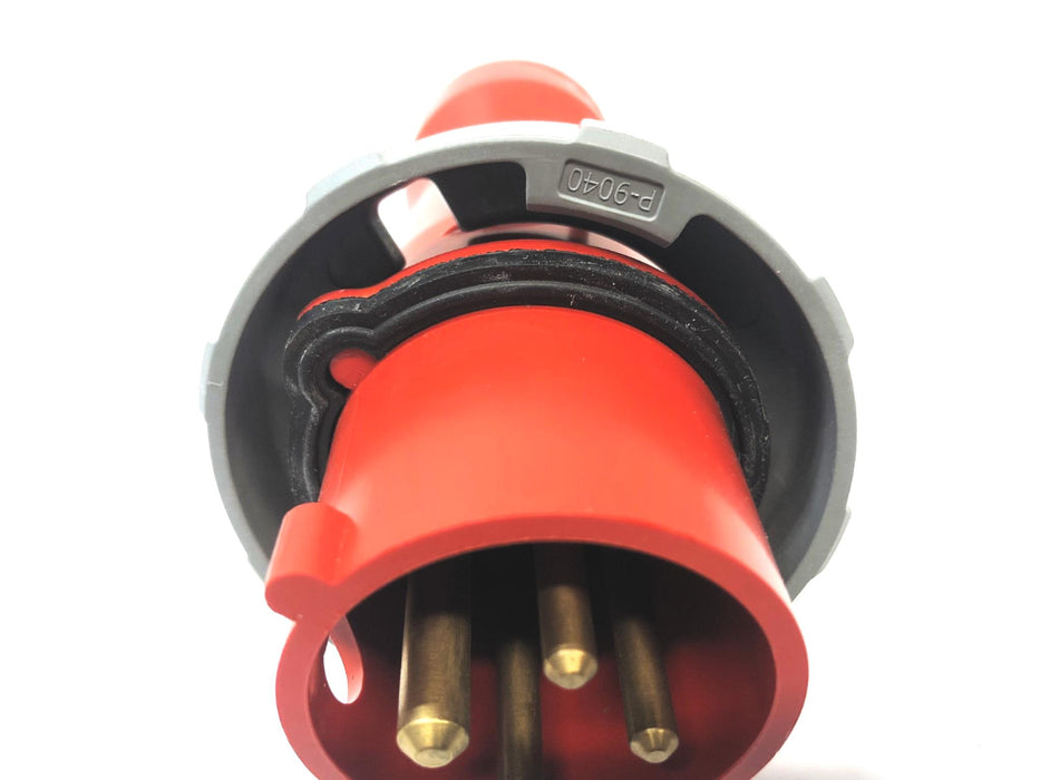Hubbell 3-Pole Watertight Pin & Sleeve Plug HBL42OP7W NOS