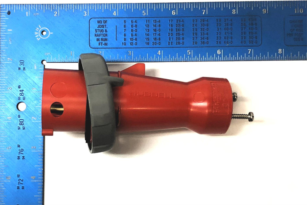 Hubbell 3-Pole Watertight Pin & Sleeve Plug HBL42OP7W NOS