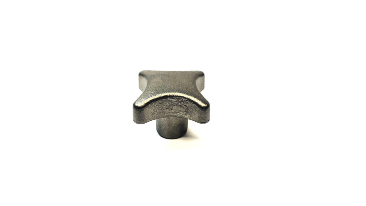 Unbranded M8-1.25 Female Stainless Cross Knob [Lot of 3] NOS