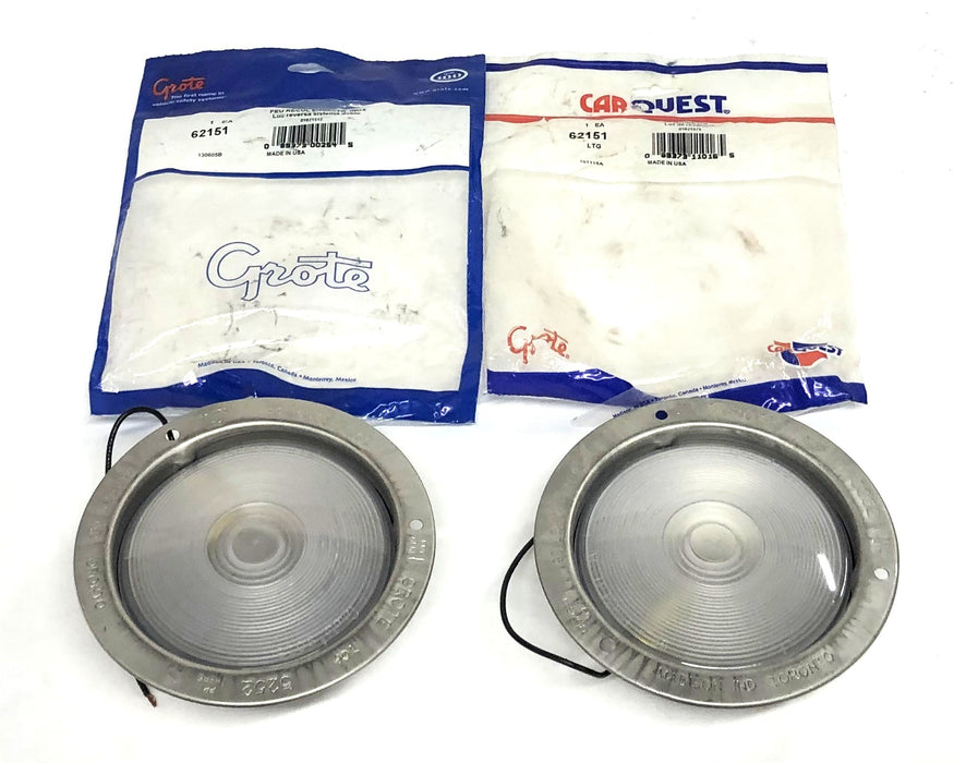 Grote/CarQuest Back-Up Lamp 62151 [Lot of 2] NOS