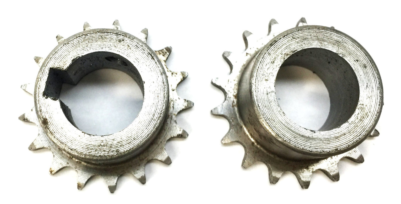 Linn Gear Co. Steel Roller Chain Sprocket 04B17 [Lot of 2] NOS