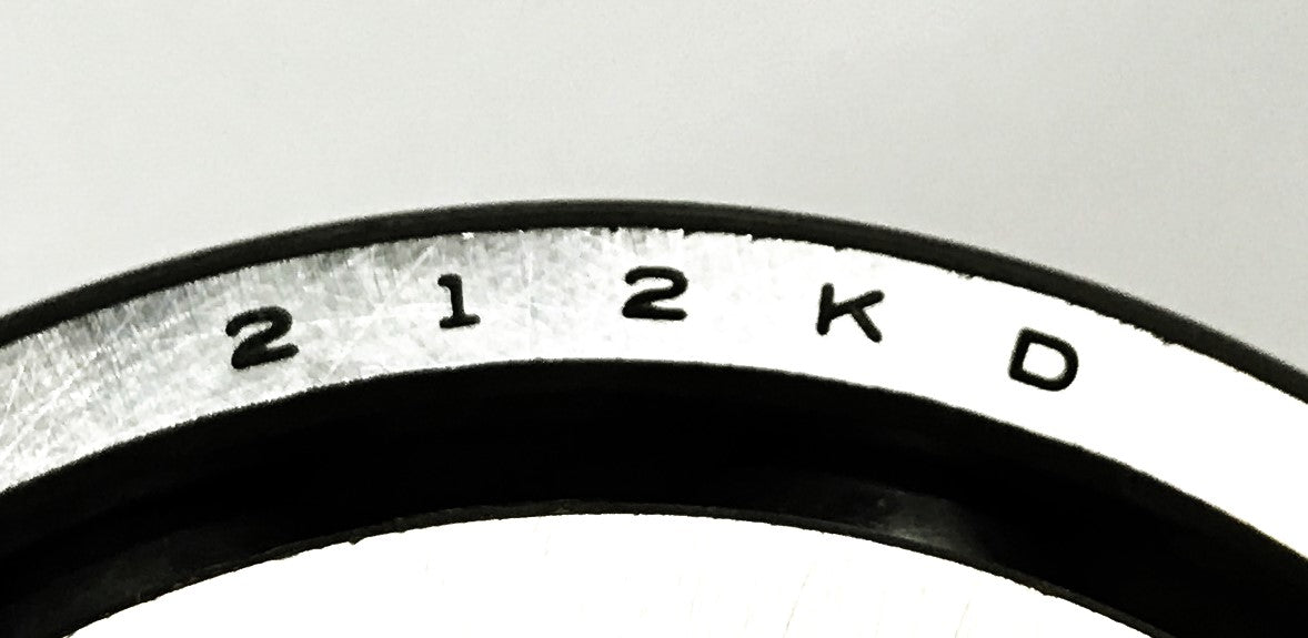 Fafnir Single Row Call Bearing with Wide Inner Ring 212KR/1207KR NOS