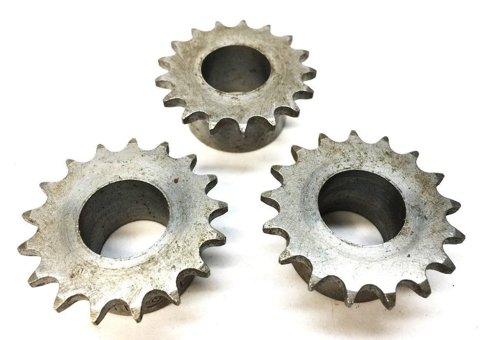 Linn Gear Co. Steel Roller Chain Sprocket 04B17 [Lot of 3] NOS
