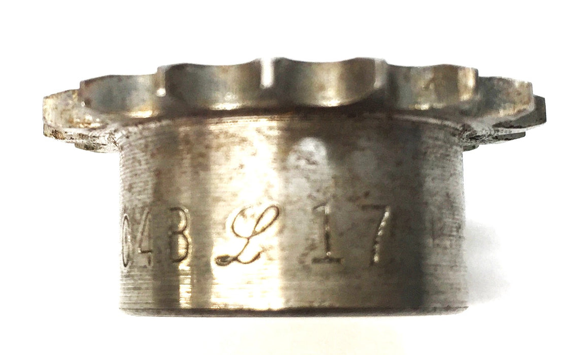 Linn Gear Co. Steel Roller Chain Sprocket 04B17 [Lot of 3] NOS