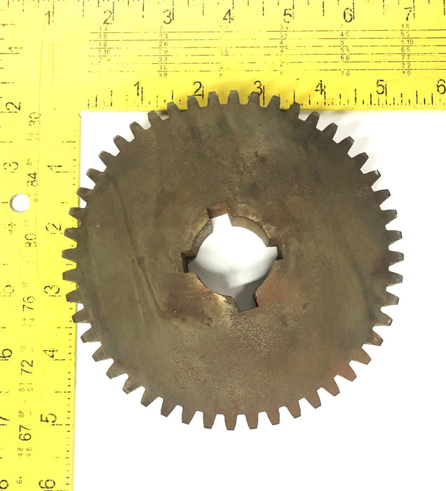 Unbranded 48 Tooth 4.98 Inch OD 1.17X1.47X1.60 Inch Bore Gear 200082 NOS