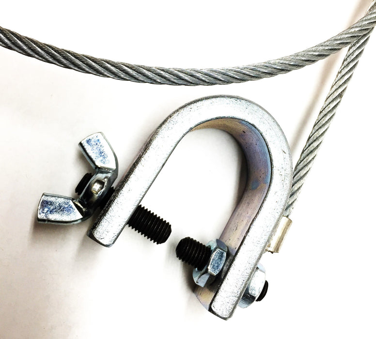 Justrite Anti-Static Wire with C-Clamp 08501 NOS