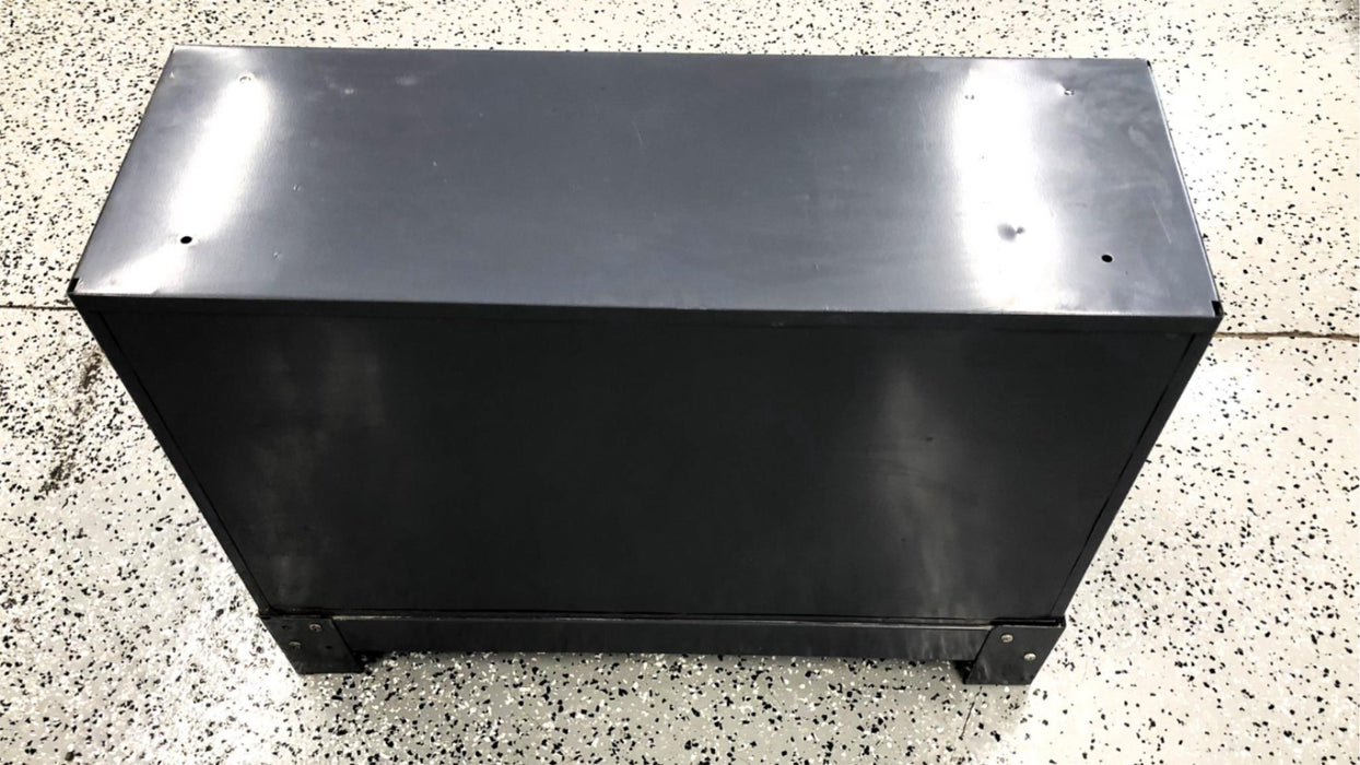 Unbranded 18 Slot Metal Storage Shelf USED LOCAL PICKUP ONLY