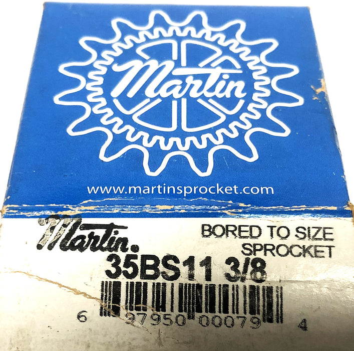 Martin Bored To Size Sprocket 35BS11 3/8 [Lot of 3] NOS