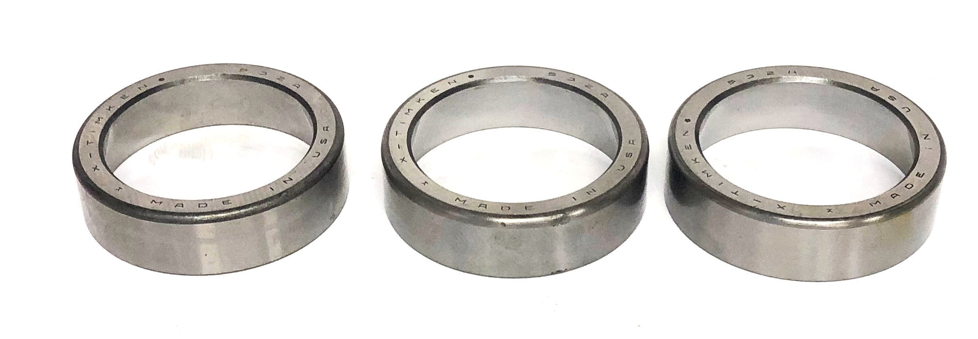 X-Timken Tapered Roller Bearing Cup 532A [Lot of 3] NOS