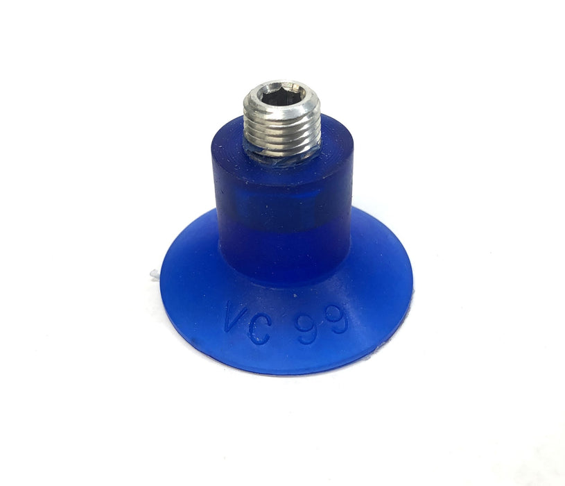 Vi-Cas Blue Rubber Vacuum Suction Cup VC99 [Lot of 4] NOS