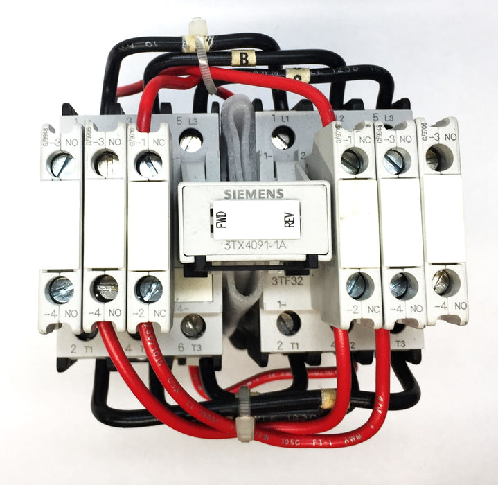 Siemens 120V/60Hz 110V/50Hz Reversing Contactor CRL0F3221 NOS