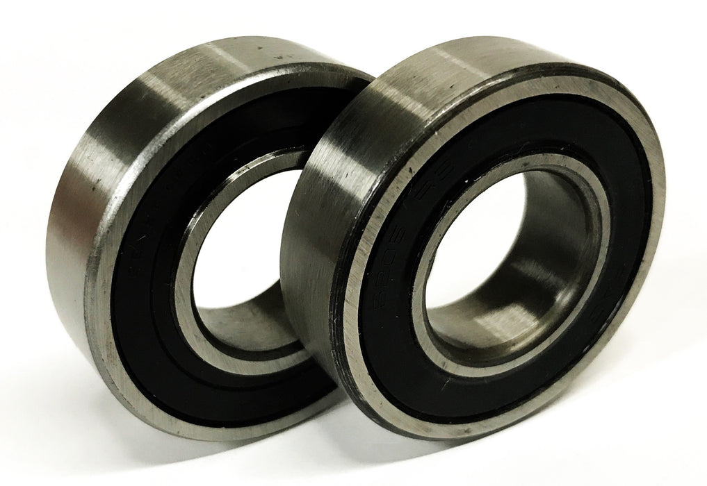 Genbearco/FAG  Rubber Shielded Ball Bearing 6205RS [Lot of 2] NOS