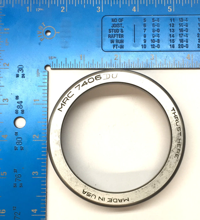 MRC Roller Bearing Outer Race Cup 7406DU NOS