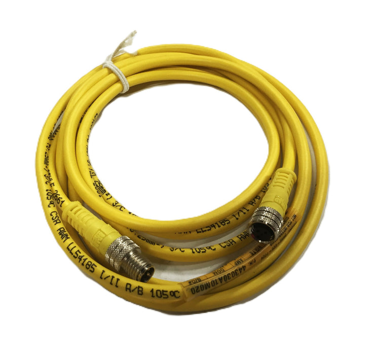 Brad Harrison Woodhead Male/Female Cordset Cable 443030A-10M020 NOS