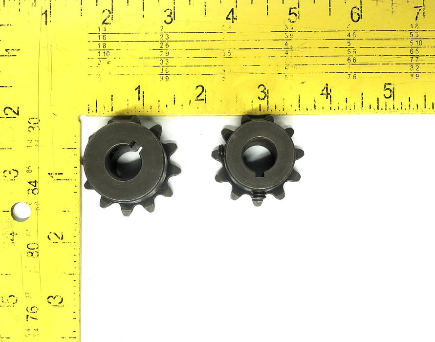 Martin Keyed 1/2 Inch Bore Sprocket 35BS11/35BS12 NOS