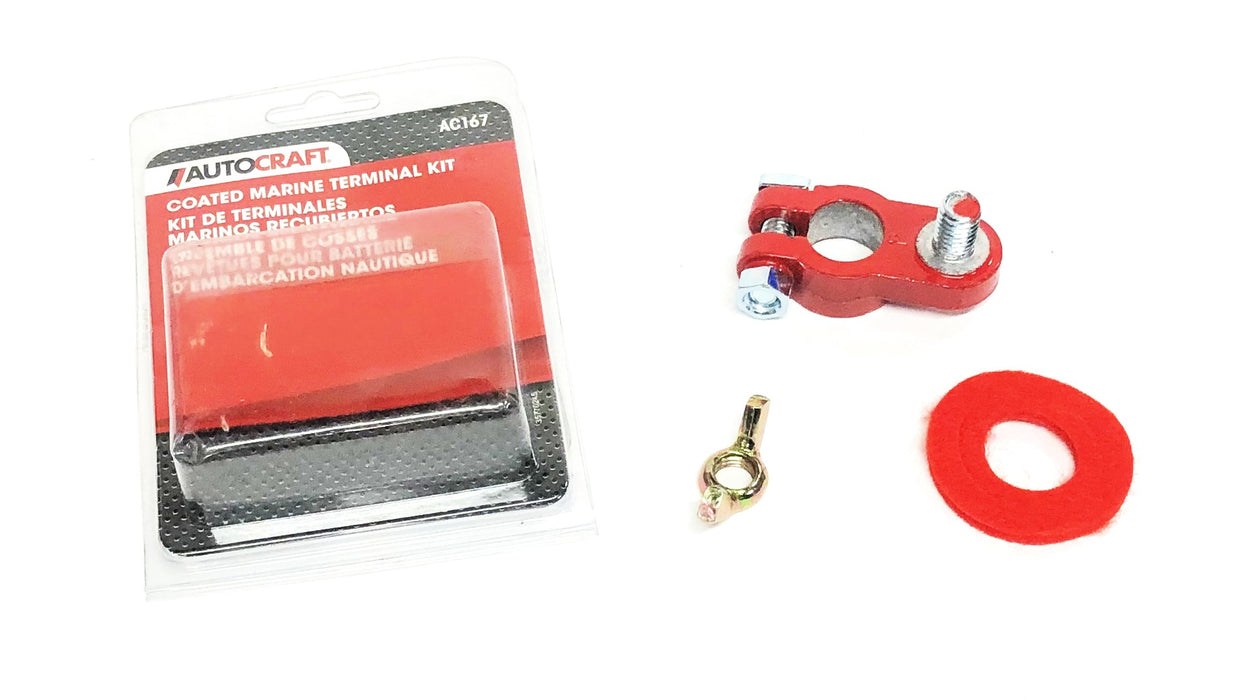 AutoCraft Coated Marine Terminal Kit AC167 NOS