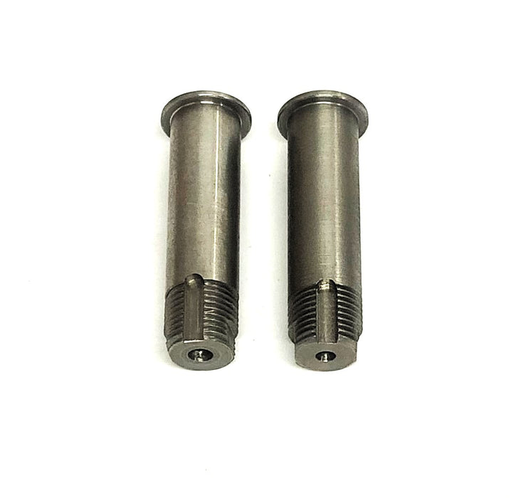 Unbranded 0.66 Inch OD M18 1mm Pitch Threaded Bolt 2.58 Inch OAL [Lot of 2] NOS