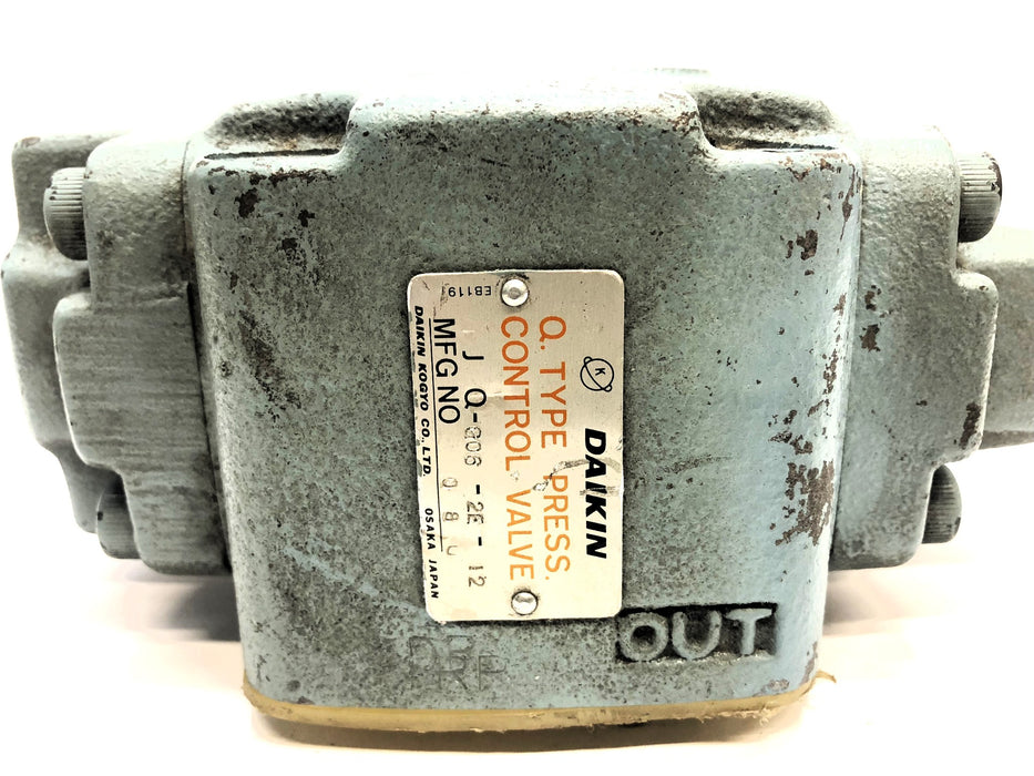 Daikin Q. Type Press. Control Valve (No Screws) JQ-G06-2E-12 NOS