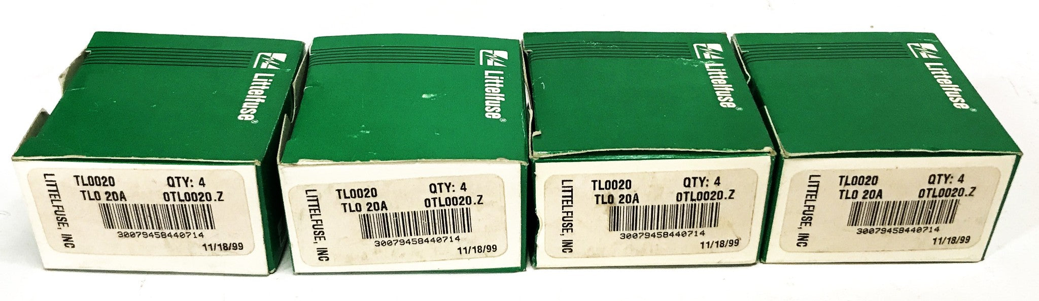 Littelfuse 20 Amp Time Delay TL20A [Lot of 16] NOS