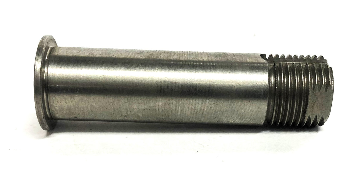 Unbranded 0.66 Inch OD M18 1mm Pitch Threaded Bolt 2.58 Inch OAL [Lot of 2] NOS