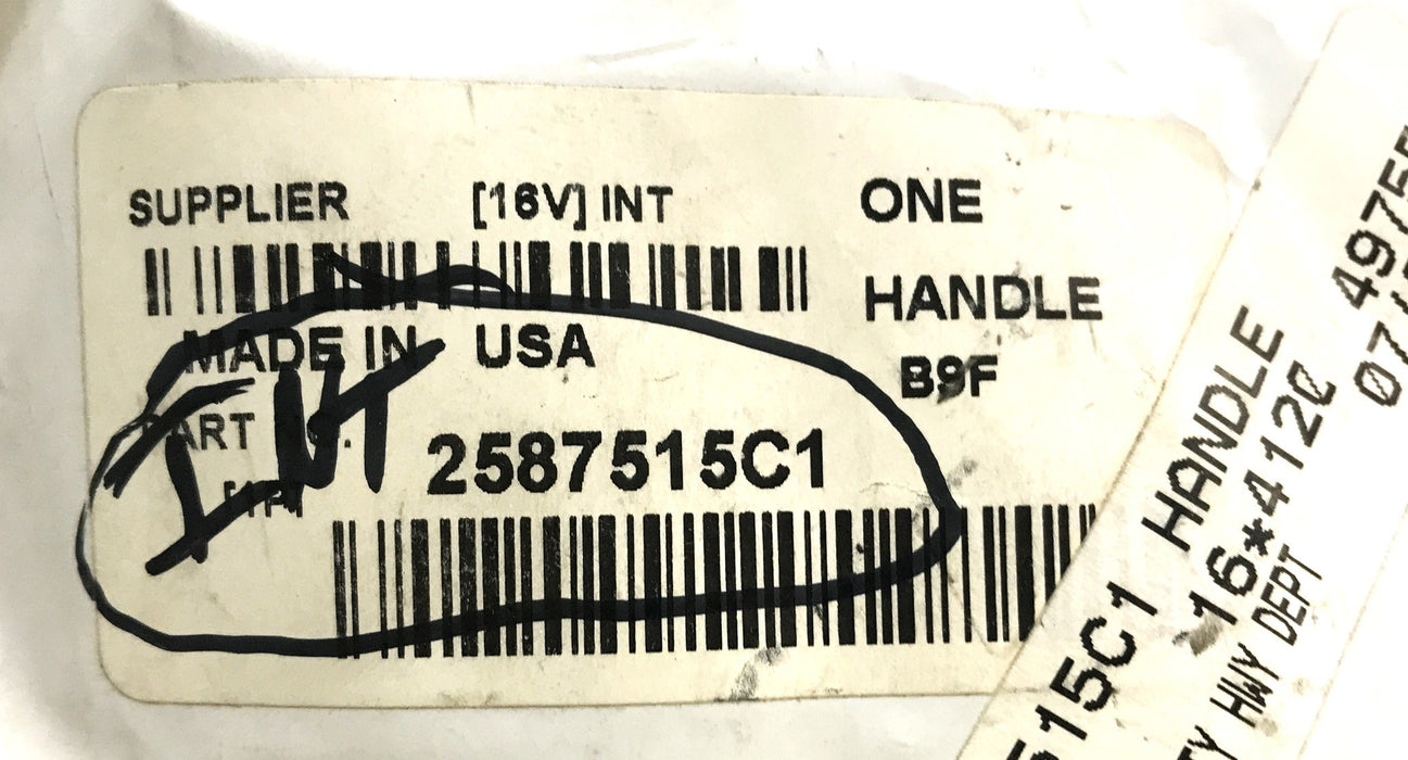 International Outside Door Handle Assembly 2587515C1 NOS
