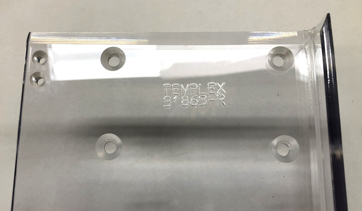 Templex Clear Right-Side Panel 31863-R NOS