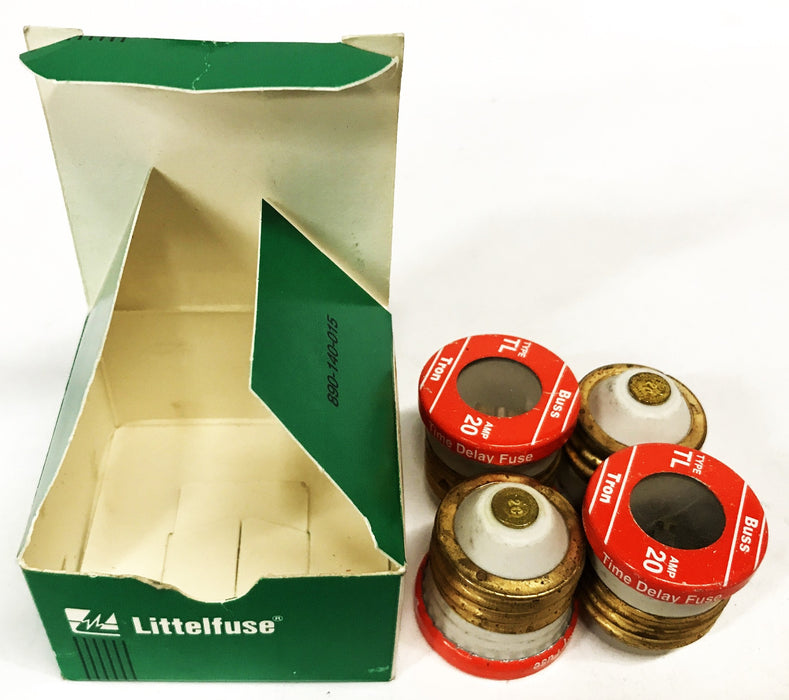 Littelfuse 20 Amp Time Delay TL20A [Lot of 16] NOS