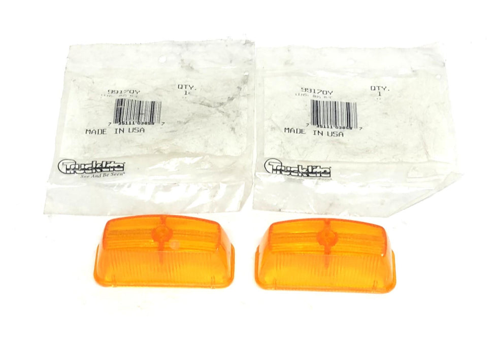 Truck-Lite Amber Lens 99170Y [Lot of 2] NOS
