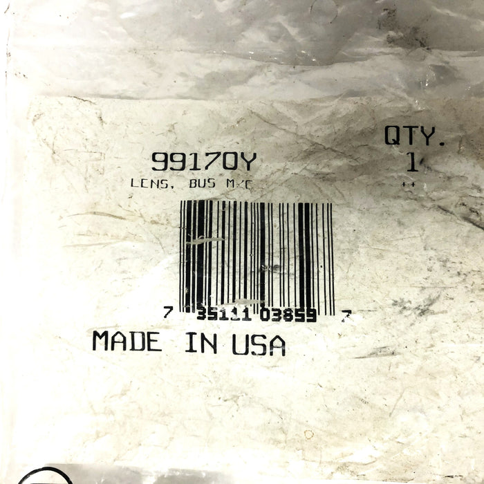 Truck-Lite Amber Lens 99170Y [Lot of 2] NOS