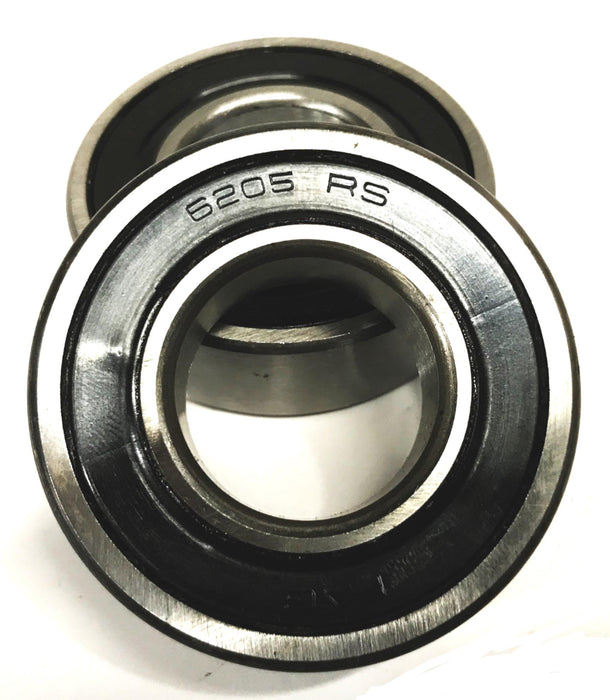 Genbearco/FAG  Rubber Shielded Ball Bearing 6205RS [Lot of 2] NOS