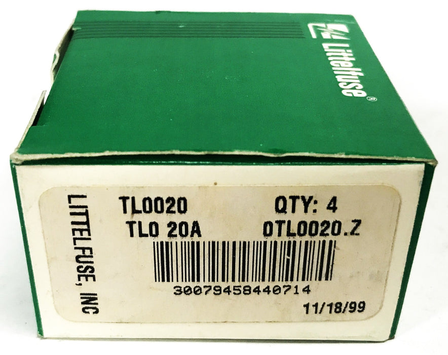 Littelfuse 20 Amp Time Delay TL20A [Lot of 16] NOS
