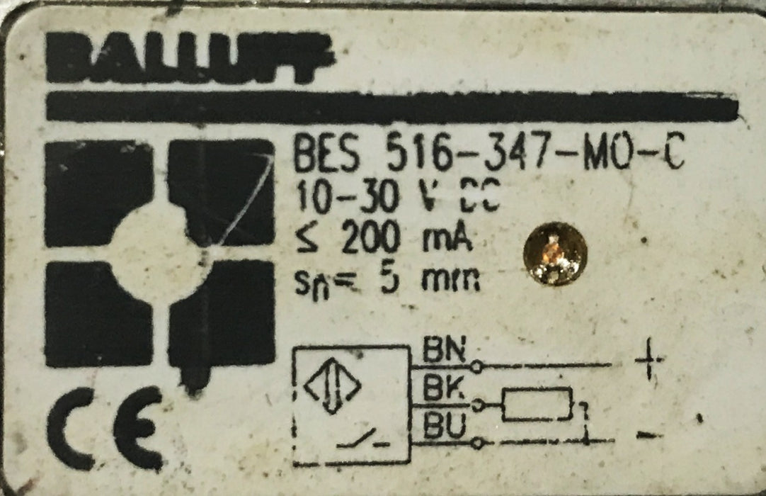 Balluff Inductive Sensor BES-516-347-MO-C NOS