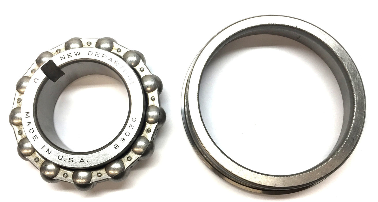 New Departure Inner Roller Bearing and Flanged Race NM0208 (8692) NOS