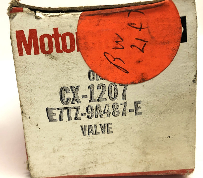 Ford Motorcraft Valve CX-1207 (E7TZ-9A487-E) NOS