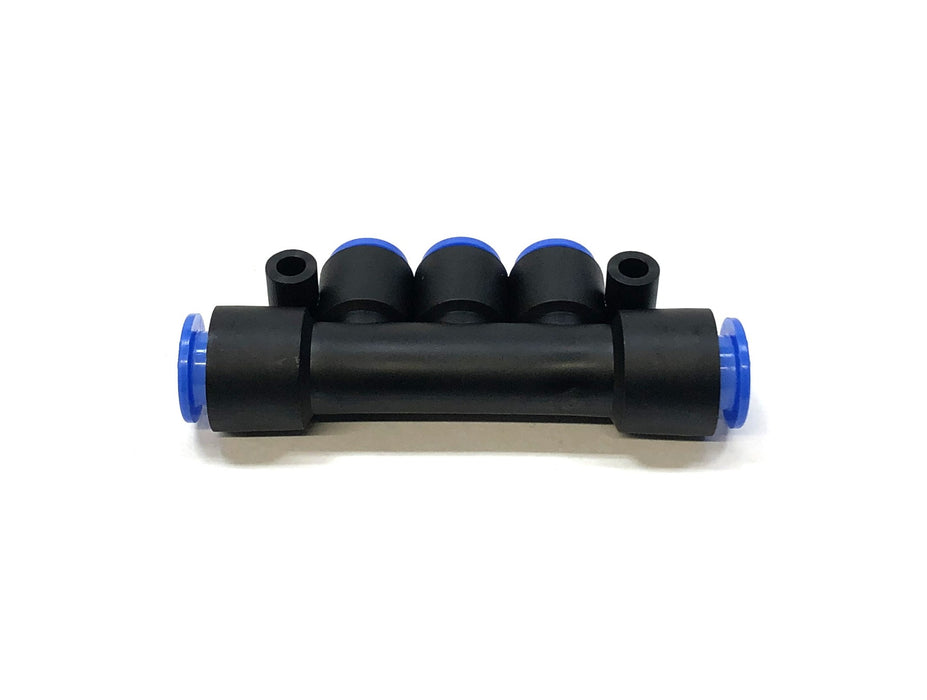 SMC Triple Union Push To Connect Manifold KM13-08-10-3 NOS