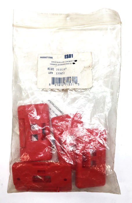 Honeywell North E-Safe Electrical Switch Lockout ES01 [Lot of 4] NOS