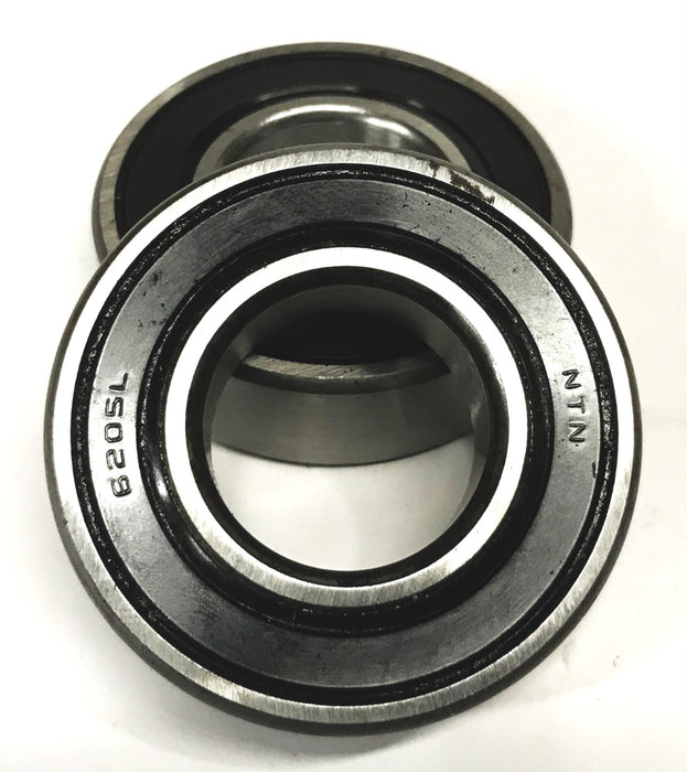 NTN/Peer Rubber Shielded Ball Bearing 6205SL/6205RS [Lot of 2] NOS