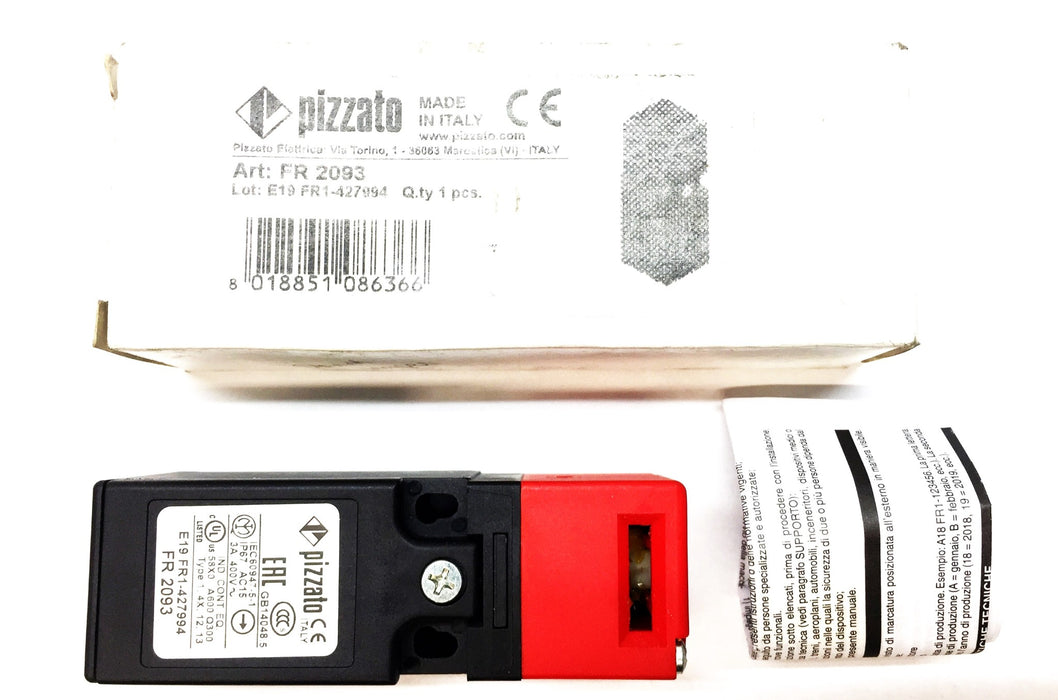 Pizzato Limit Switch FR2093-D6 NOS