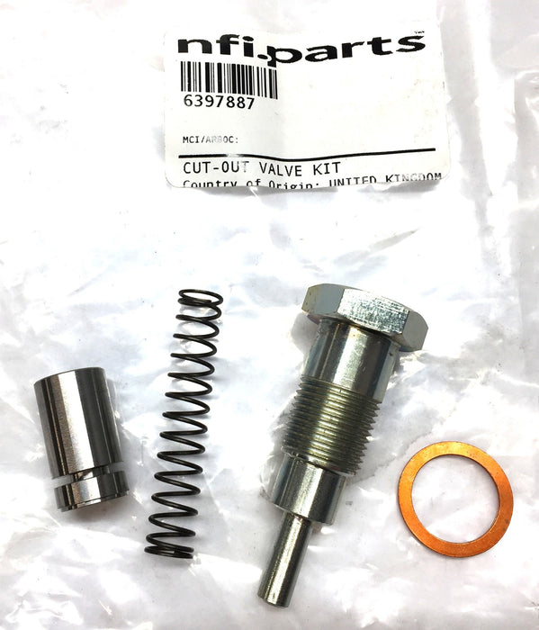 NFI Parts Cut-Out Valve Kit 6397887 NOS