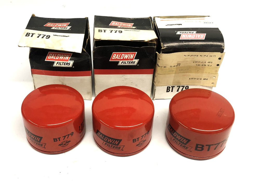 Baldwin Spin On Transmission Filter BT779 [Lot of 3] NOS