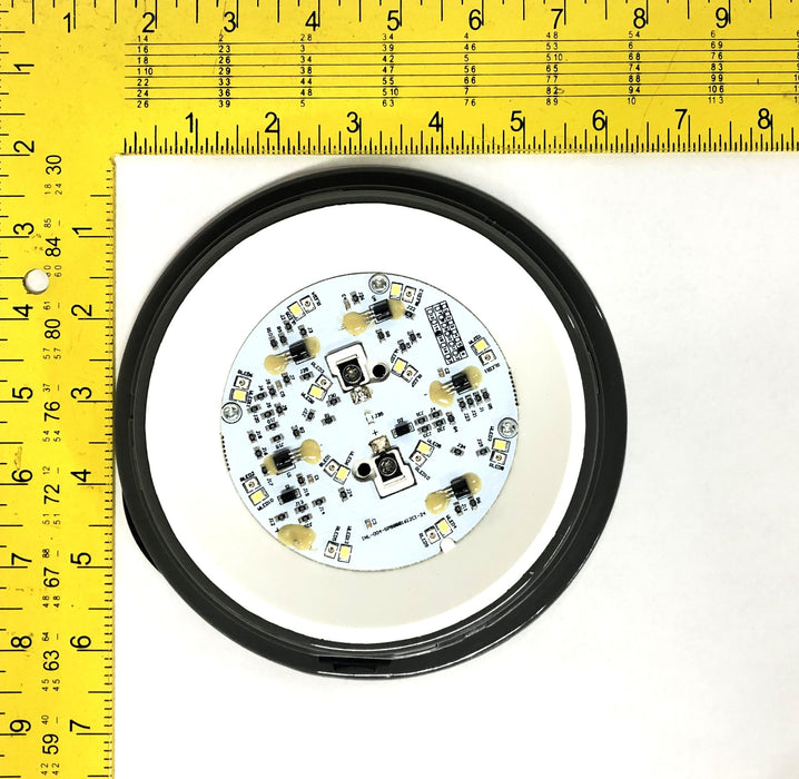 Soundoff Signal 12V White/Red LED Dome Light ECVDMLTAL00 NOS