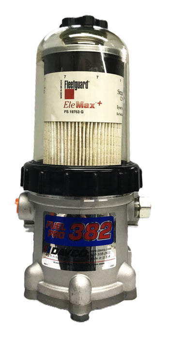Davco FP382 Unheated Diesel Fuel Filter/Water Separator 382950BUS-07 NOS