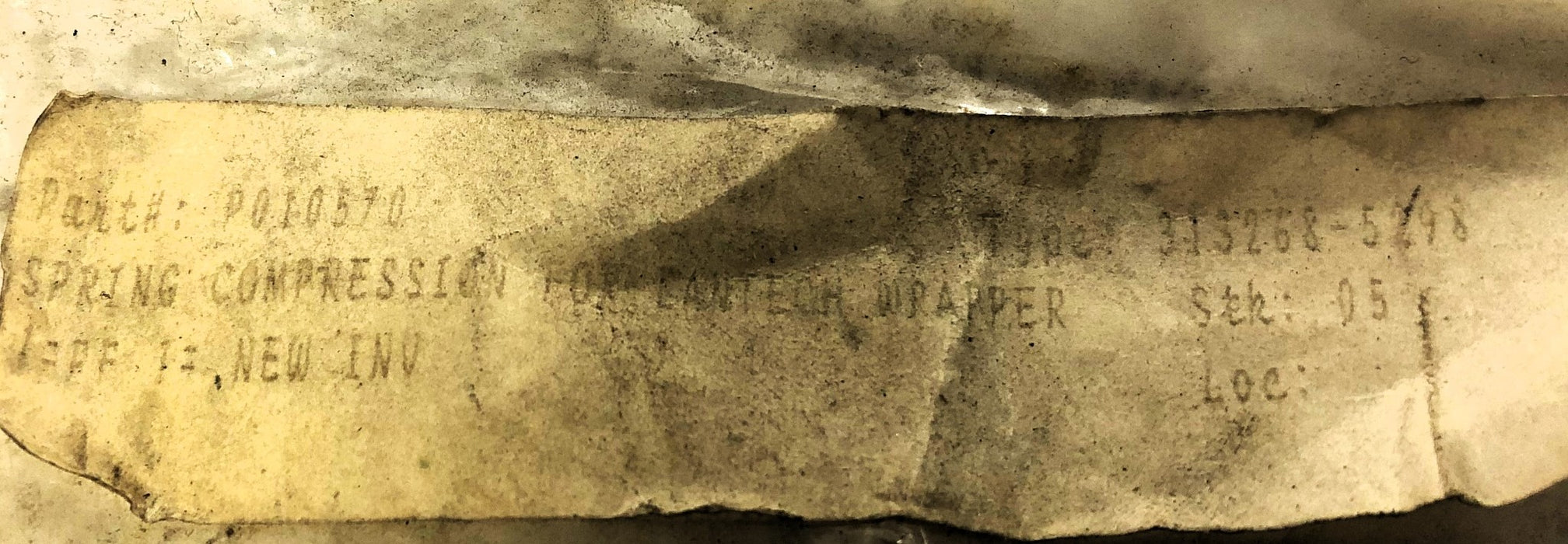 Lantech Compression Spring Kit P010570 NOS