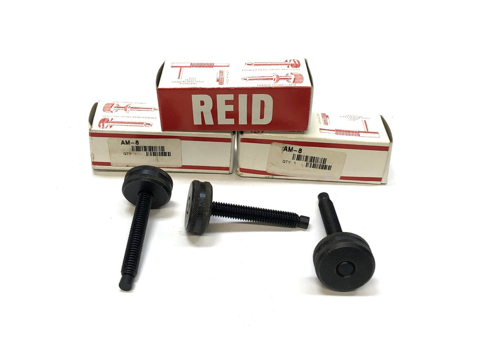 Reid Tool Supply Knurled Head Swivel Pad Clamp AM-8 [Lot of 3] NOS